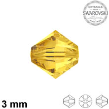 Swarovski Xilion Bead Light Topaz 3mm