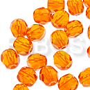Korálek broušený 06mm oranžová