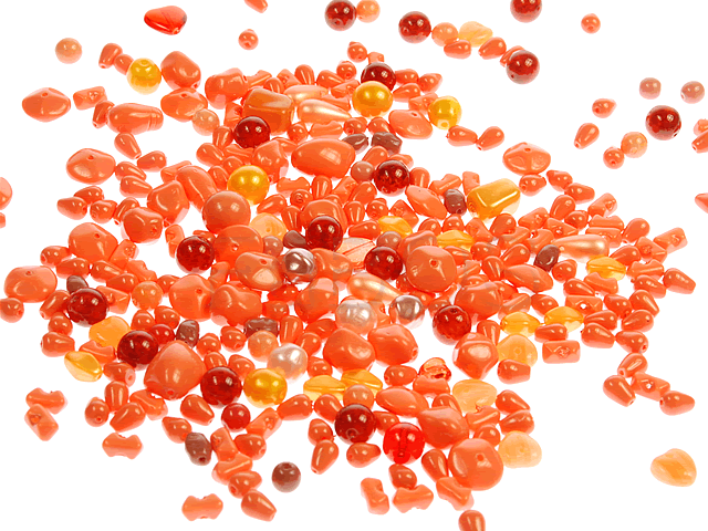 Korálkové směsi Oranžový vosk - FaBOS