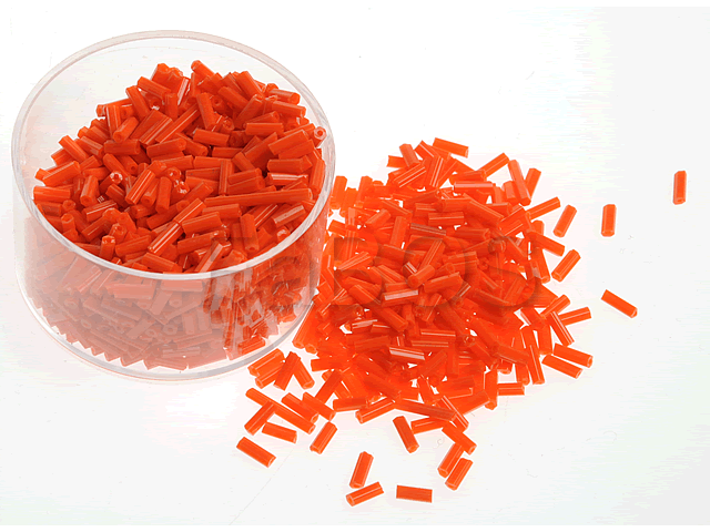 Rokajlové korálky Oranžová-mat - FaBOS