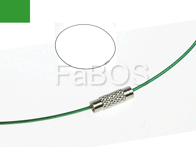 Obojkové dráty Obojkový drát Zelený - FaBOS