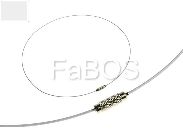 Obojkové dráty Obojkový drát Bílý - FaBOS