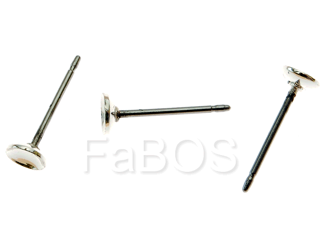 Puzety Náušnicová puzeta miska perle 5 mm - FaBOS