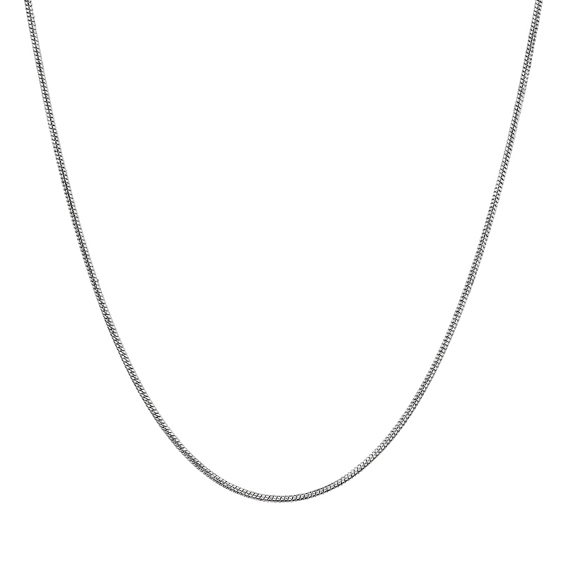 Necklace stainless steel chain snake 42cm FABOS