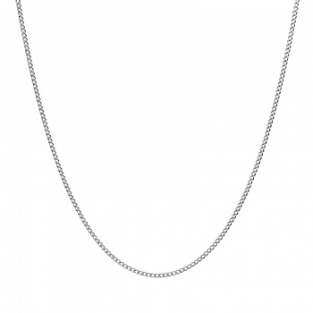 Necklace stainless steel chain fine 42cm FABOS