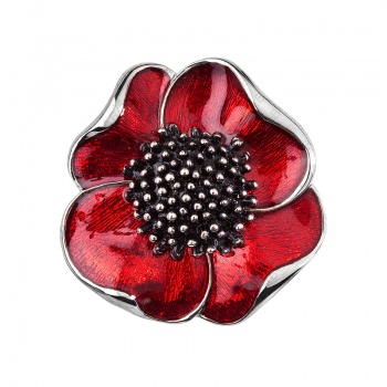 Brooch Poppy FABOS