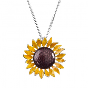 Collier tournesol FABOS