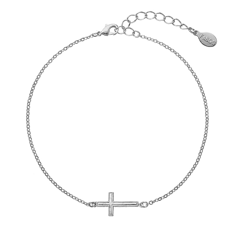 Anklet with cross Crystal FABOS