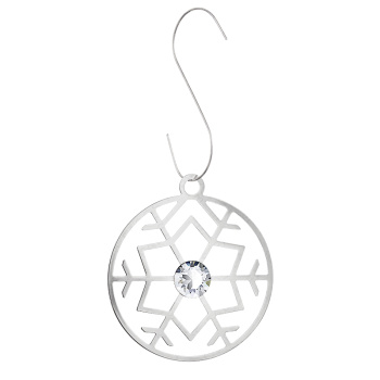 Christmas tree decoration snowflake crystal FABOS