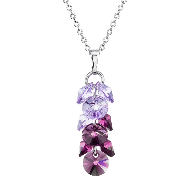 Náhrdelník Malý hrozen Amethyst, Violet SWAROVSKI