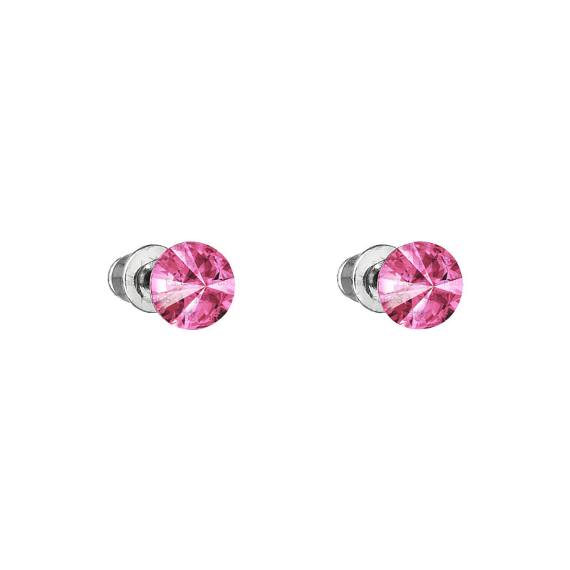 Náušnice Rivoli 6mm puzeta Rose SWAROVSKI