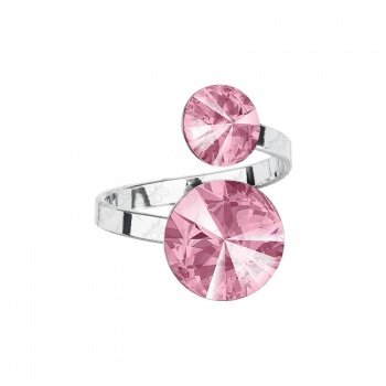 Prsten Rivoli 8-12 Light Rose SWAROVSKI