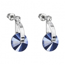 Náušnice D-Rivoli 12mm Royal Blue SWAROVSKI