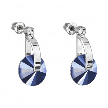 Náušnice D-Rivoli 12mm Royal Blue SWAROVSKI