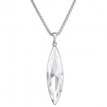 Náhrdelník Naveta 2x6 cm Crystal SWAROVSKI