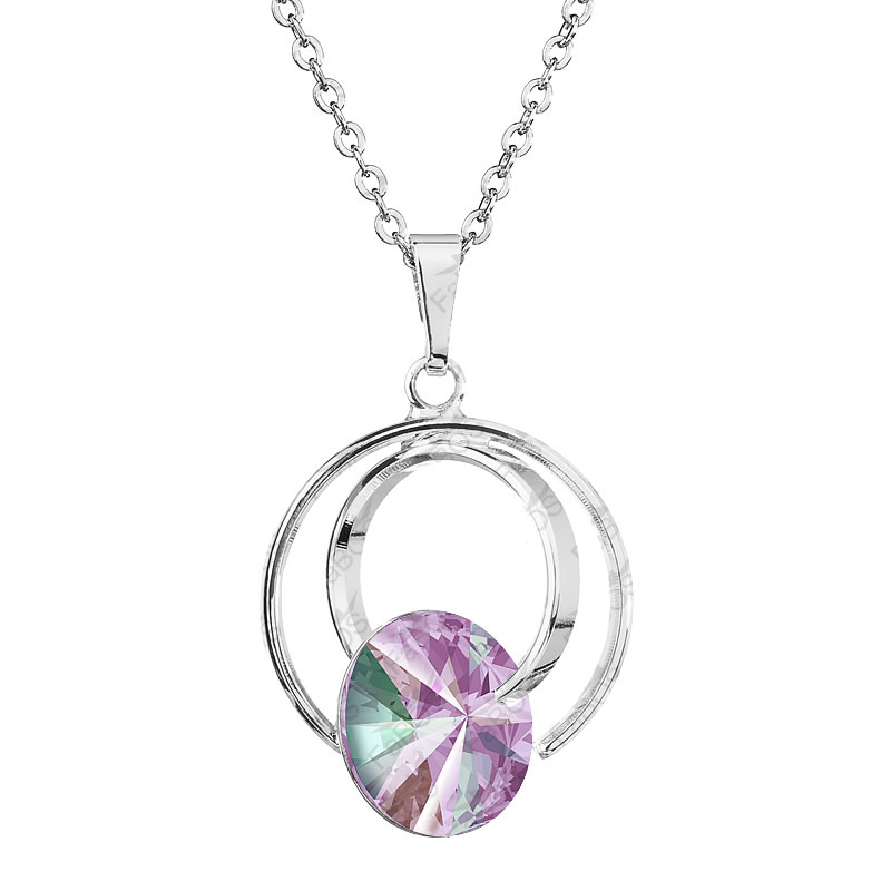 Náhrdelník Kroucená Rivoli 12mm Vitrail light SWAROVSKI Náhrdelník Kroucená Rivoli 12mm Vitrail light SWAROVSKI