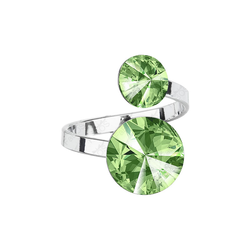 Prsten Rivoli 8-12 Peridot SWAROVSKI