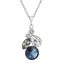Náhrdelník Hruška s Rivoli Montana SWAROVSKI