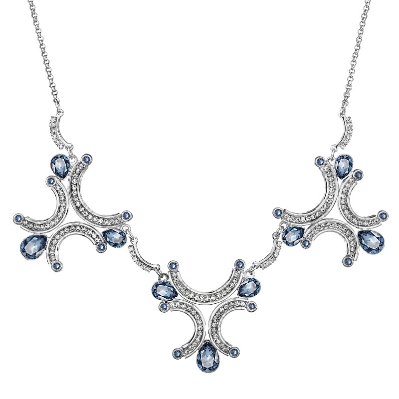 Náhrdelník Luxury Oblouk Montana SWAROVSKI Náhrdelník Luxury Oblouk Montana SWAROVSKI