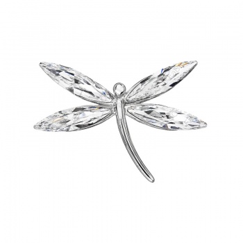 Brooch dragonfly crystal FABOS