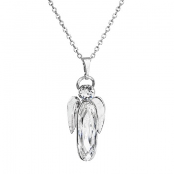 Collier ange de l'amitié Cristal FABOS