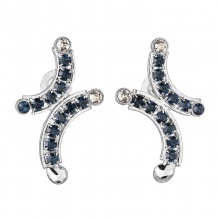 Náušnice Vlnky Montana SWAROVSKI Náušnice Vlnky Montana SWAROVSKI
