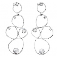 Naušnice Velká slza se šatony Crystal SWAROVSKI Naušnice Velká slza se šatony Crystal SWAROVSKI