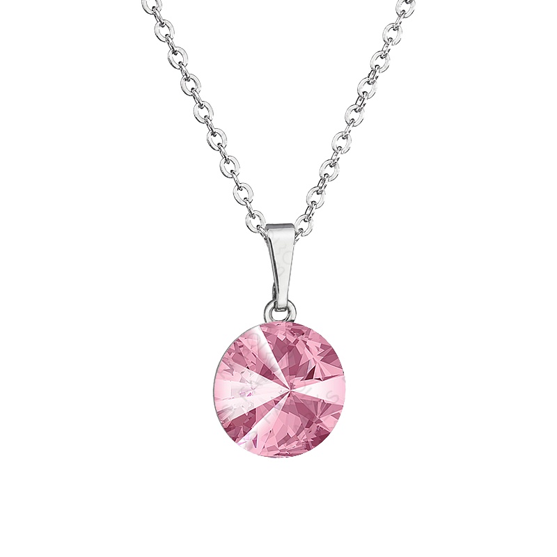 Náhrdelník Rivoli 12mm Light rose SWAROVSKI