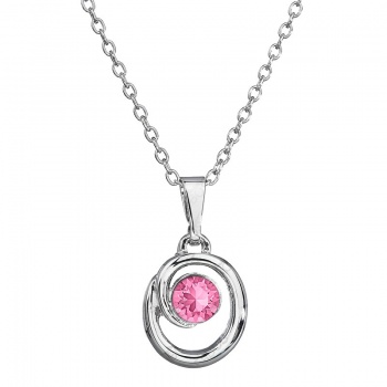 Náhrdelník Sole Spirála Rose SWAROVSKI