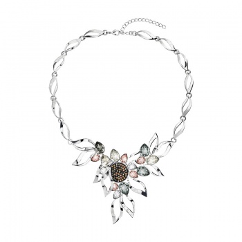 Náhrdelník Lístky Peach SWAROVSKI