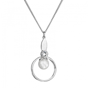 Náhrdelník Sole Perla White Pearl SWAROVSKI