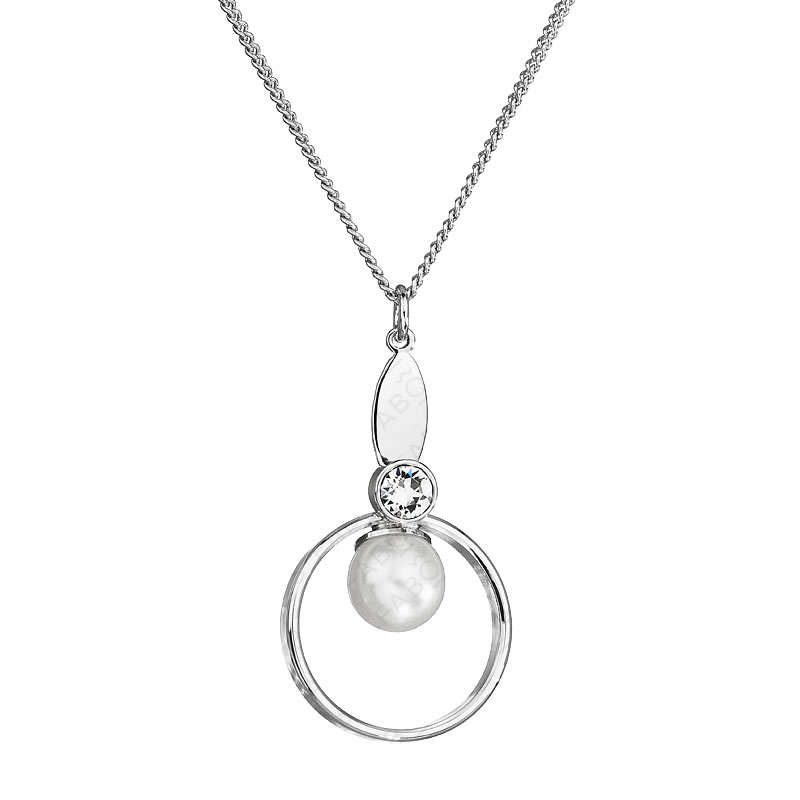 Náhrdelník Sole Perla White Pearl SWAROVSKI