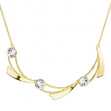 Náhrdelník Softly 3 Crystal SWAROVSKI Náhrdelník Softly 3 Crystal SWAROVSKI