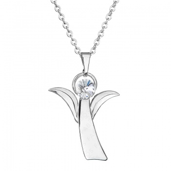 Necklace angel of hope crystal FABOS