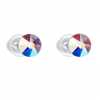 Náušnice Šaton 6mm Crystal AB SWAROVSKI