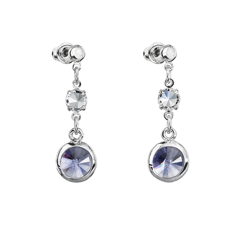 Náušnice Rivoli orámované Tanzanite FABOS Náušnice Rivoli orámované Tanzanite FABOS