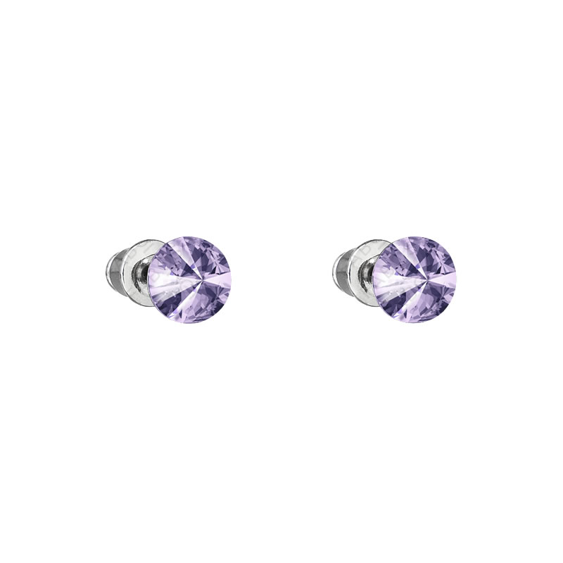 Náušnice Rivoli 6mm Violet SWAROVSKI