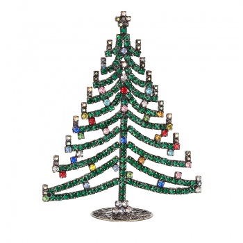 Decoration Christmas tree spruce tall FABOS