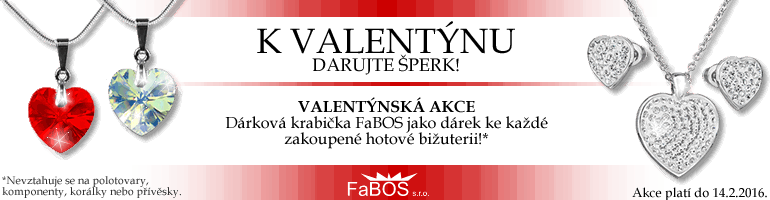 fabos, jablonec, bizuterie, swarovski, sperky, valentyn, laska, srdce, darek