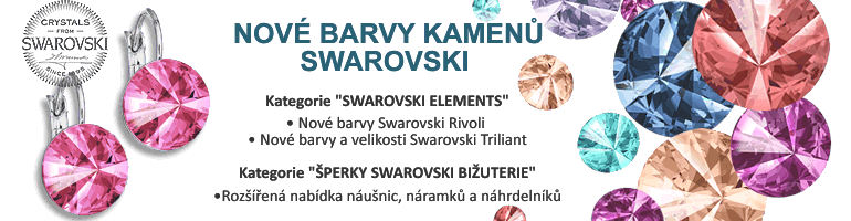 fabos, swarovski, rivoli, náramek, náušnice, náhrdelník, elements, crystals, bizuterie